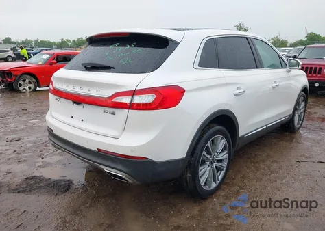 2016 Lincoln Mkx Reserve из США, поврежденный, VIN 2LMTJ8LPXGBL88400